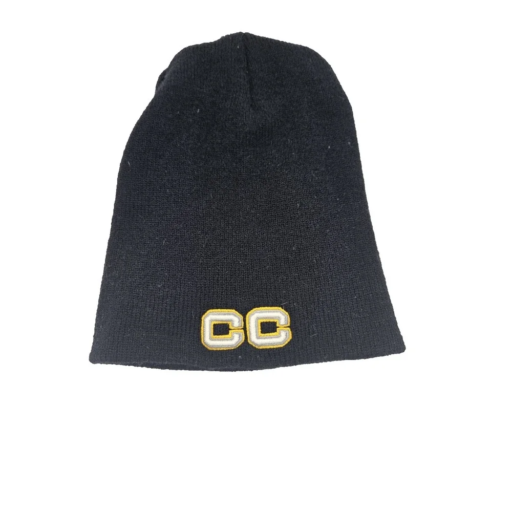 Vintage Twin City Knitting Co. Black Beanie – Colorado College Tigers Paw & 